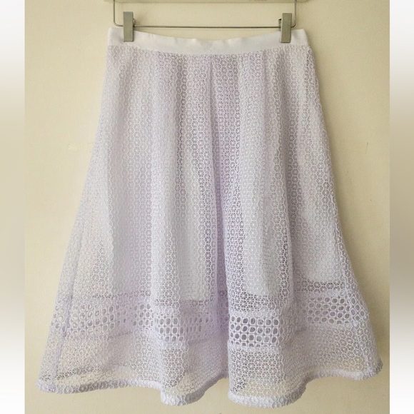 La Redoute Dresses & Skirts - Mademoiselle R La Redoute White Layered Skirt Size 10 W28